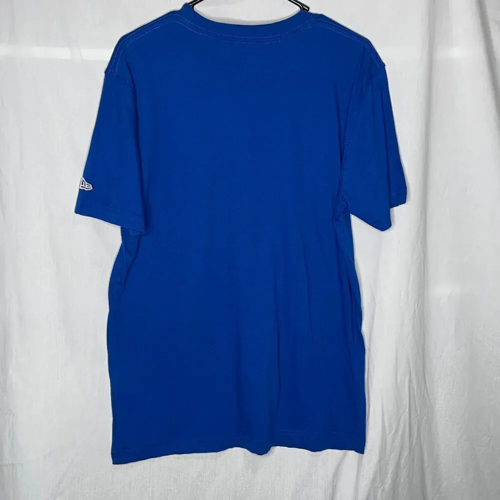 New Era New York Mets Blue Short Sleeve Shirt S